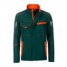 Workwear Softshell Jacket - COLOR - Kurtka softshellowa robocza -COLOR- JN851 - dark-green/orange