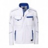 Workwear Softshell Padded Jacket - COLOR - Kurtka softshellowa z wewnętrzną ocieplaną podszewką -COLOR- JN853 - white/royal