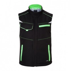 Workwear Softshell Padded Vest - COLOR -