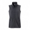 Ladies' Workwear Fleece Vest - STRONG - Bezrękawnik polarowy roboczy damski -STRONG- JN855 - carbon/black