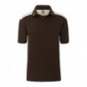 Men's Workwear Polo - COLOR - Koszulka polo robocza męska -COLOR- JN858 - brown/stone