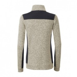 Ladies' Knitted Workwear Fleece Jacket - STRONG -