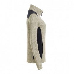 Ladies' Knitted Workwear Fleece Jacket - STRONG -