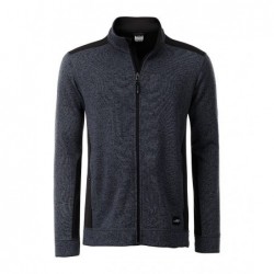 Men's Knitted Workwear Fleece Jacket - STRONG -