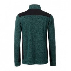 Men's Knitted Workwear Fleece Jacket - STRONG -