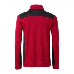 Men's Knitted Workwear Fleece Jacket - STRONG -