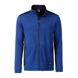 Men's Knitted Workwear Fleece Jacket - STRONG -