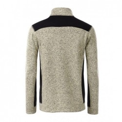 Men's Knitted Workwear Fleece Jacket - STRONG -