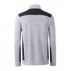 Men's Knitted Workwear Fleece Jacket - STRONG -