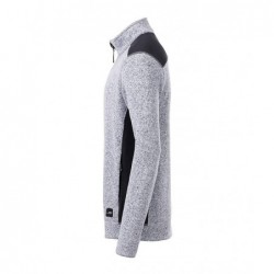 Men's Knitted Workwear Fleece Jacket - STRONG -