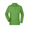 Ladies' Workwear Polo Pocket Longsleeve Koszulka polo z kieszonką i długimi rękawami damska JN865 - lime-green