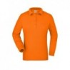 Ladies' Workwear Polo Pocket Longsleeve Koszulka polo z kieszonką i długimi rękawami damska JN865 - orange