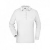 Ladies' Workwear Polo Pocket Longsleeve Koszulka polo z kieszonką i długimi rękawami damska JN865 - white