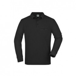 Men's Workwear Polo Pocket Longsleeve