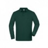 Men's Workwear Polo Pocket Longsleeve Koszulka polo z kieszonką i długimi rękawami męska JN866 - dark-green