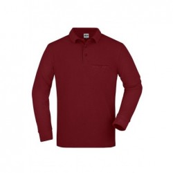 Men's Workwear Polo Pocket Longsleeve