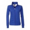 Ladies' Workwear Sweat Jacket - COLOR - Kurtka na zamek ze stójką damska -COLOR- JN869 - royal/white