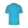 Round-T Medium (150g/m2) T-shirt z dzianiny single jersey 150g/m2 JN001 - turquoise