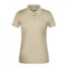 Ladies' BIO Workwear Polo Damska robocza koszulka polo organic JN873 - stone