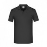 Men's BIO Workwear Polo Męska robocza koszulka polo organic JN874 - black