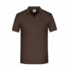 Men's BIO Workwear Polo Męska robocza koszulka polo organic JN874 - brown