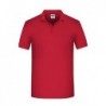 Men's BIO Workwear Polo Męska robocza koszulka polo organic JN874 - red