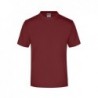 Round-T Medium (150g/m2) T-shirt z dzianiny single jersey 150g/m2 JN001 - wine