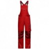Workwear Pants with Bib - SOLID - Spodnie robocze ogrodniczki - SOLID - JN879 - red