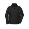 Workwear Softshell Light Jacket - SOLIC - Lekka kurtka robocza softshell - SOLID - JN882 - black