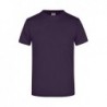 Round-T Heavy (180g/m2) T-shirt z dzianiny single jersey 180g/m2 JN002 - aubergine