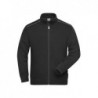 Men's Workwear Sweat-Jacket - SOLID - Bluza robocza Sweat rozpinana męska - SOLID - JN894 - black