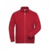 Men's Workwear Sweat-Jacket - SOLID - Bluza robocza Sweat rozpinana męska - SOLID - JN894 - red