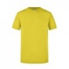 Men's Slim Fit-T T-shirt Slim Fit męski JN911 - yellow