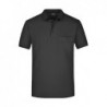 Men's Polo Pocket Koszulka polo z kieszonką męska JN922 - black