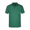 Men's Polo Pocket Koszulka polo z kieszonką męska JN922 - dark-green