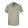 Men's Polo Pocket Koszulka polo z kieszonką męska JN922 - Khaki