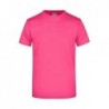 Round-T Heavy (180g/m2) T-shirt z dzianiny single jersey 180g/m2 JN002 - pink