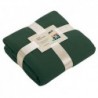 Fleece Blanket Koc polarowy JN950 - dark-green