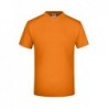 V-T Medium T-shirt męski z ściągaczem w stylu V JN003 - orange
