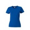 Ladies' Slim Fit-T T-shirt Slim Fit damski JN971 - cobalt