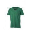 Men's Heather T-Shirt Melanżowy T-shirt męski JN974 - green-melange