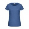 Ladies' Basic-T T-shirt organic damski basic 8007 - light-denim-melange