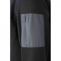 Men's Knitted Fleece Jacket