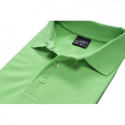 Men's Elastic Polo Piqué