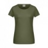 Ladies' Basic-T T-shirt organic damski basic 8007 - olive