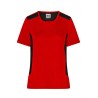 Ladies' Workwear T-shirt-STRONG- Damski t-shirt roboczy STRONG JN1823 - red/black