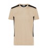 Men's Workwear T-shirt-STRONG- Męski t-shirt roboczy STRONG JN1824 - stone/black