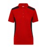 Ladies' Workwear Polo-STRONG- Damskie polo roboczy STRONG JN1825 - red/black