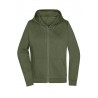 Promo Zip Hoody Lady Bluza z kapturem Promo-damska JN755 - olive