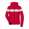 Ladies' Wintersport Jacket Damska kurtka zimowa JN1173 - light-red/white